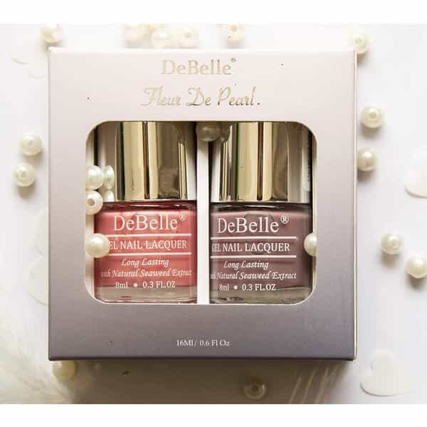Debelle Gel Nail Polish Gift Set Of 2 Majestique Mauve | Miss Bliss-16Ml (8Ml Each)