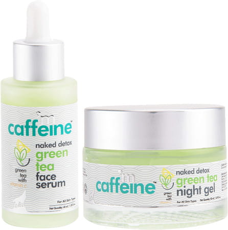 Mcaffeine Green Tea Face Hydration Kit For Dull Skin