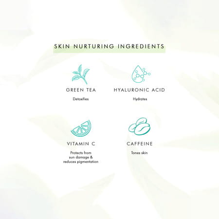 Mcaffeine Green Tea Face Hydration Kit For Dull Skin