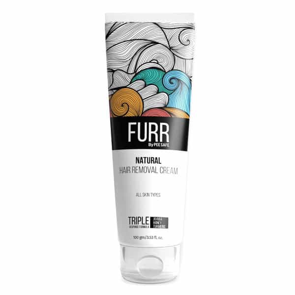 Furr By Pee Safe Natural Hair Removal Cream For Women (200 G Set Of 2)