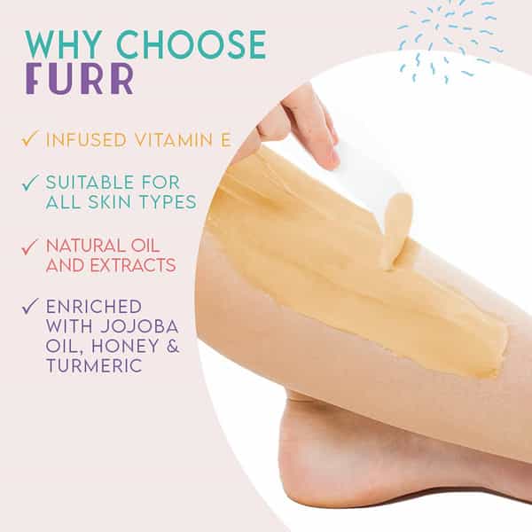Furr By Pee Safe Natural Hair Removal Cream For Women (200 G Set Of 2)