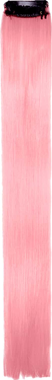 Streak Street Flamingo Pink Straight Clip-On Strands