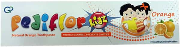 Pediflor Kidz Natural Orange Toothpaste 70 G