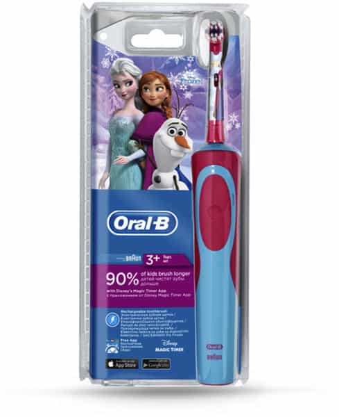 Oral-B Kids  Electric Rechargeable Toothbrush Featuring Frozen Characters