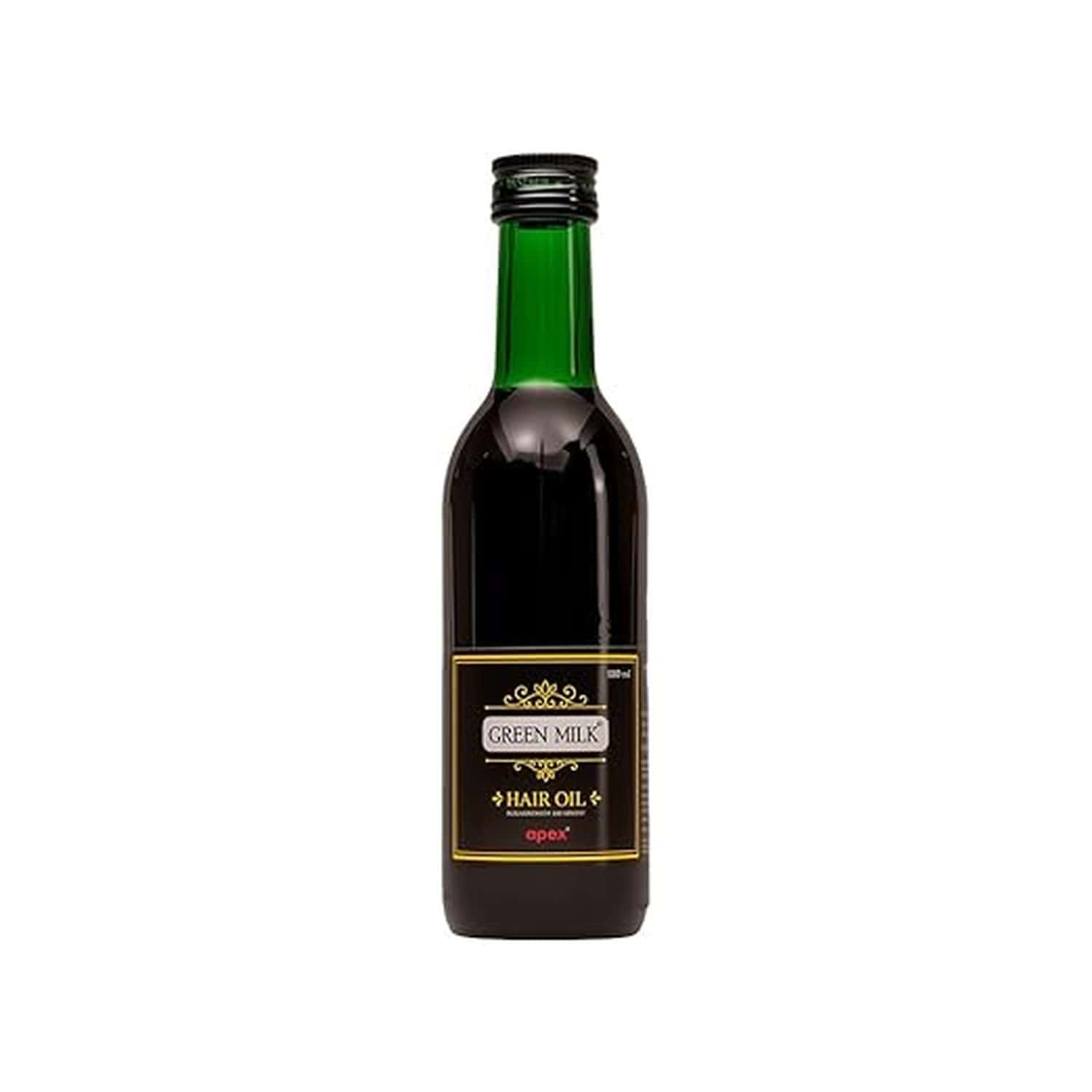 Green Milk Ayurvedic Hair Oil | Hair Oil For Hair Fall Control | Strong Roots & Hair Growth | 180 Ml