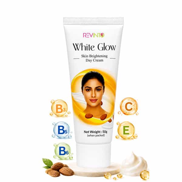 Revinto White Glow Cream | Skin Brightening Day Cream | 50Gm