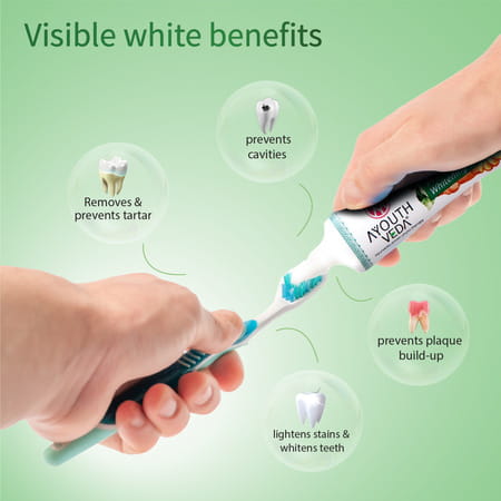 Ayouthveda Natural Whitening Toothpaste 100 Gm