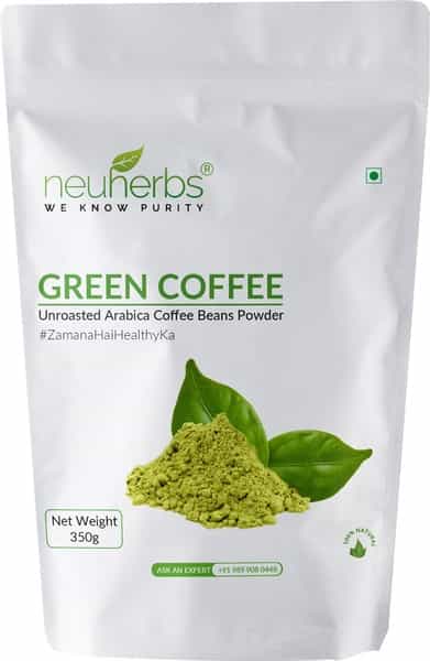 Neuherbs Green Coffee Beans Powder Bottle Of 350 G