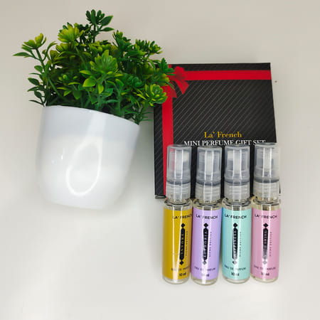 La French Mood Mini Gift Set Perfumes Men & Women 4 X 10ml