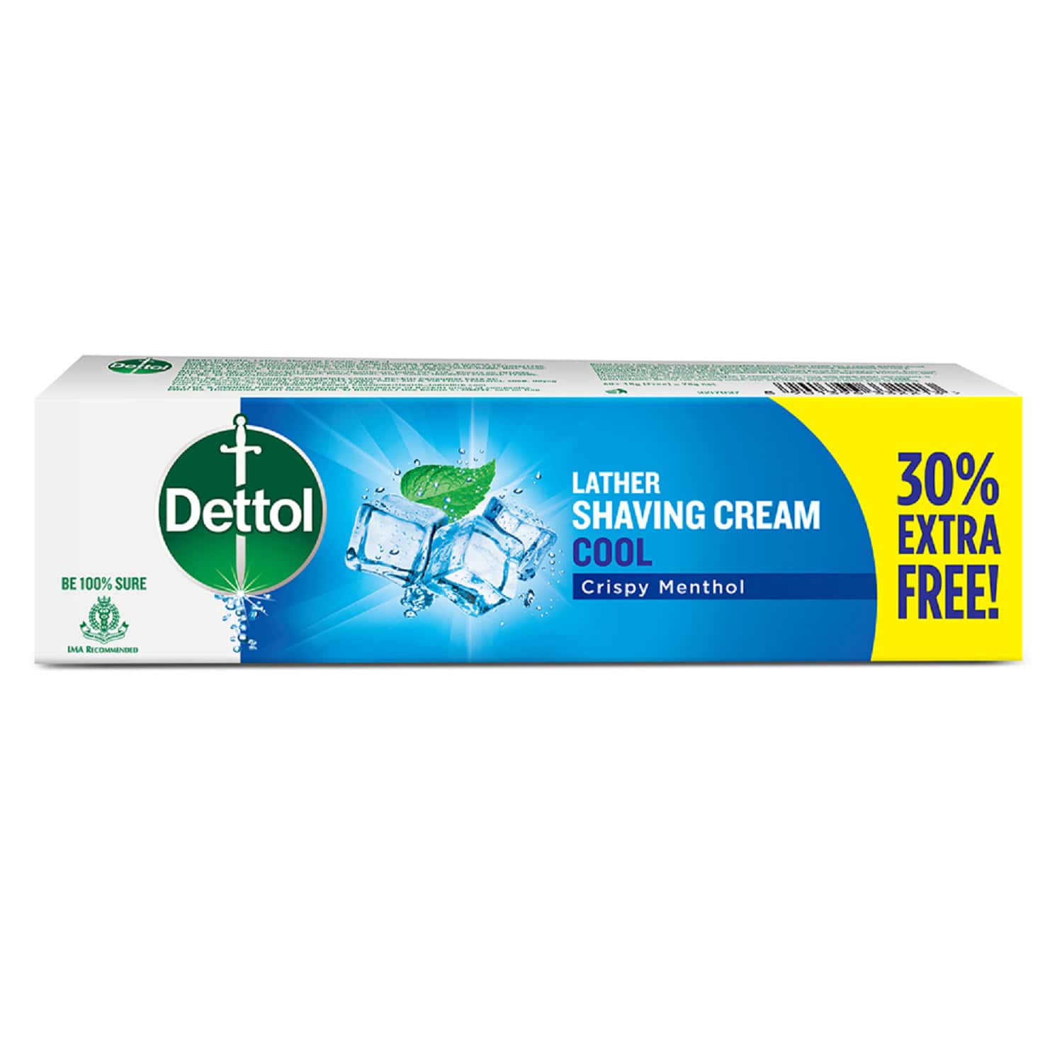 Dettol Cool Lather (60g + 18g Free) Shaving Cream Box Of 78 G
