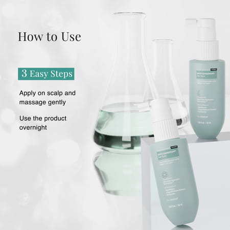 Bare Anatomy Anti-Dandruff Tonic | Suitable For All Hair Types Including Oily Scalp | 50ml