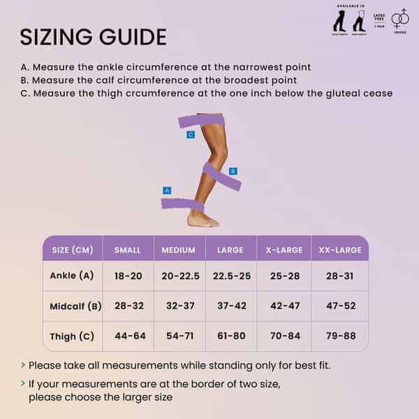 Sorgen Aes Stockings White Knee Length (Xlarge)