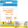 Arachitol Gummies: Orange Flavored Vitamin D+ Calcium+ Curcumin 30 Gummies