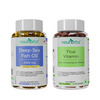 Neuherbs Daily Basic Supplements Combo- Deep Sea Fish Oil 2500Mg(60) +True-Vitamin With Iodine (60)