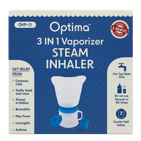 Optima 3 In 1 Steam Inhaler Vaporizer