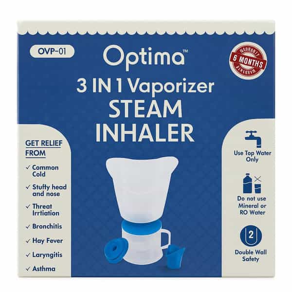 Optima 3 In 1 Steam Inhaler Vaporizer