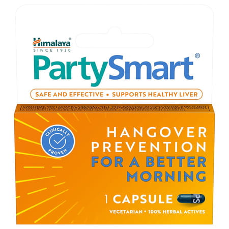 Himalaya Partysmart Hangover Prevention For Better Morning 10 Capsules