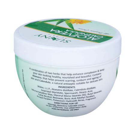 Sunny Herbals Aloevera Calendula Cream 250 Gm
