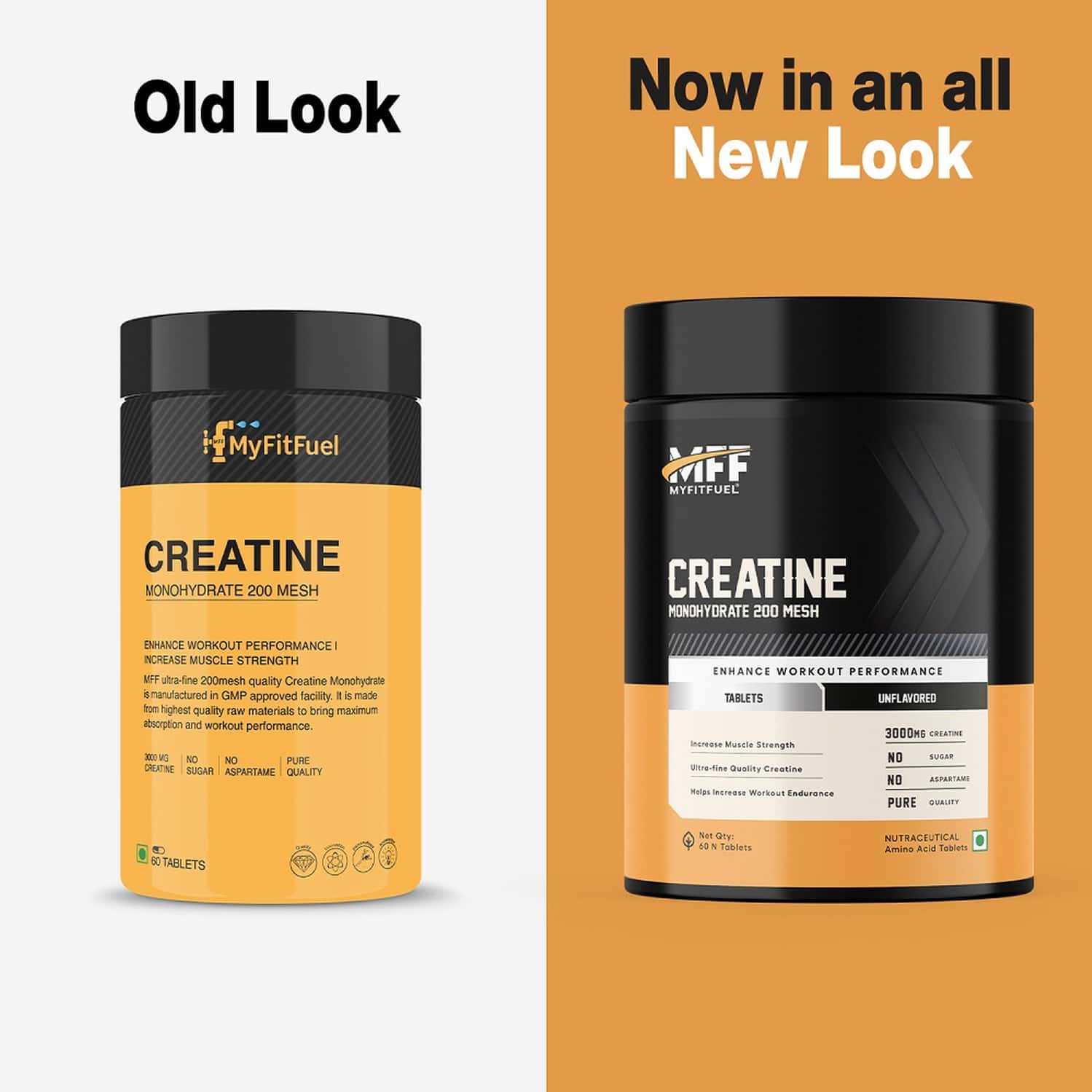 Myfitfuel Creatine Monohydrate 200 Mesh (3000 Mg) (180 Tablets)