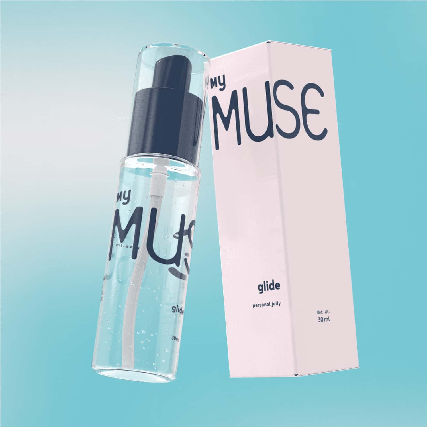 Buy MYMUSE GLIDE ALOE WATER BASED LUBE JELLY FOR MEN & WOMEN 30ML