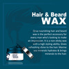 Qraa Men Hair And Beard Wax Black 100 Gm