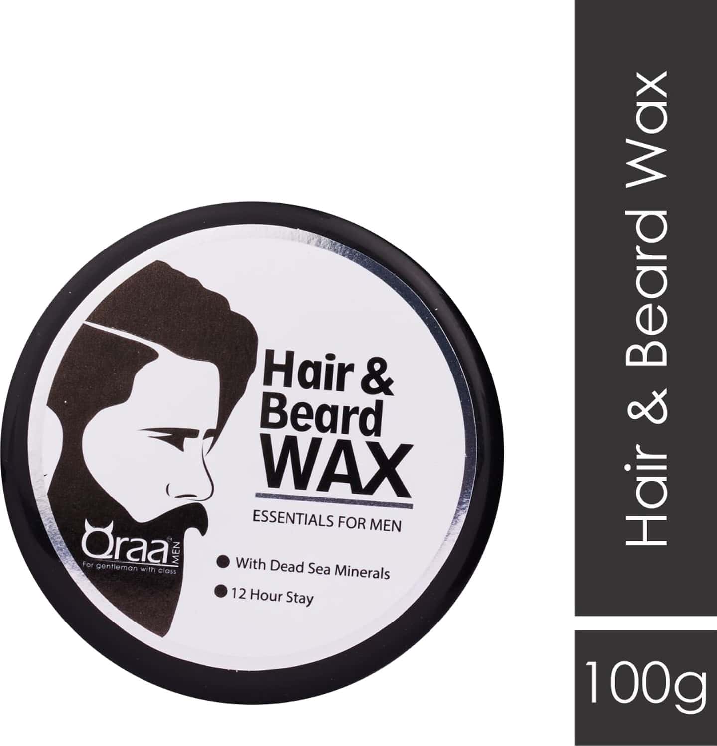 Buy QRAA MEN HAIR AND BEARD WAX BLACK 100 GM Online & Get Upto 60 OFF at PharmEasy