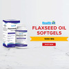 Healthvit Flaxseed Oil Softgels 1000 Mg - 60 Softgels