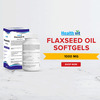 Healthvit Flaxseed Oil Softgels 1000 Mg - 60 Softgels
