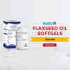 Healthvit Flaxseed Oil Softgels 1000 Mg - 60 Softgels