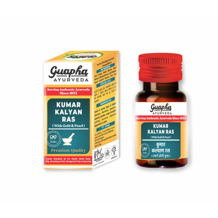 Guapha Ayurveda Kumar Kalyan Ras (With Gold And Pearl) - 50 Tabs