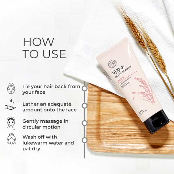 The Face Shop Rice Water Bright Cleansing Foam 100Ml