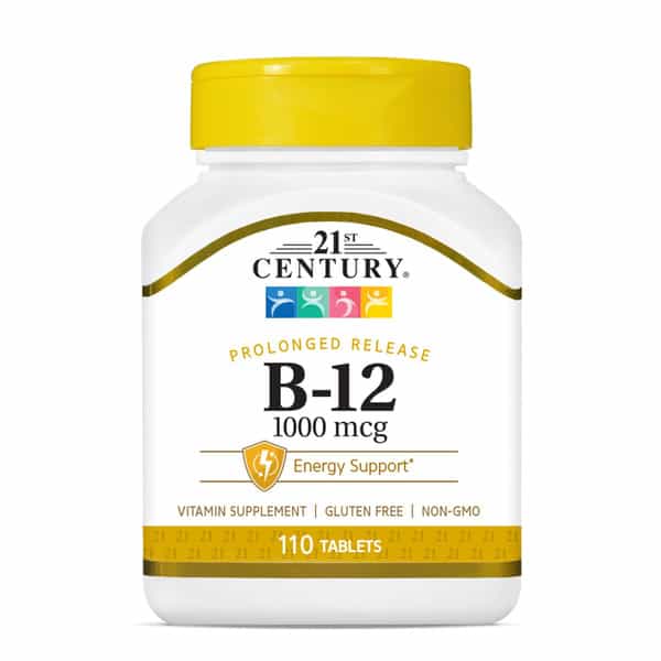 21St Century B 12 1000 Mcg Tablets | 110 Count