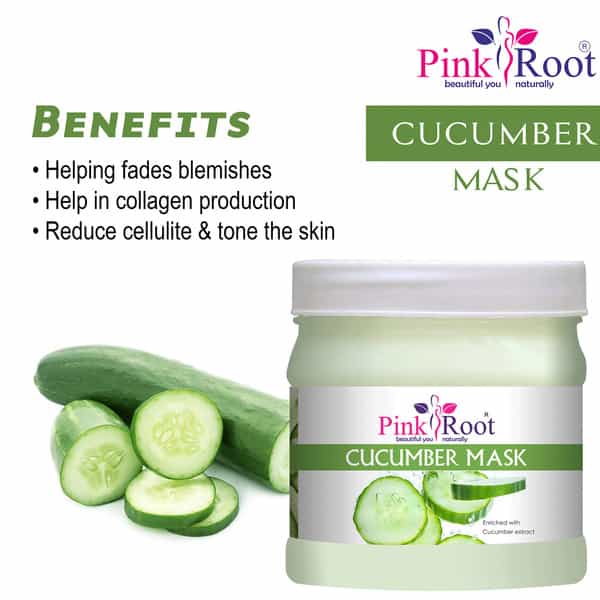 Pink Root Cucumber Mask Enriched With Cucumber Extract 500Gm