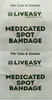 Liveasy Spot Bandages - Pack Of 100 - Medicated Bandages For Cuts & Grazes