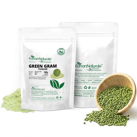 Kerala Naturals Green Gram Powder 200g (2 X 100g)