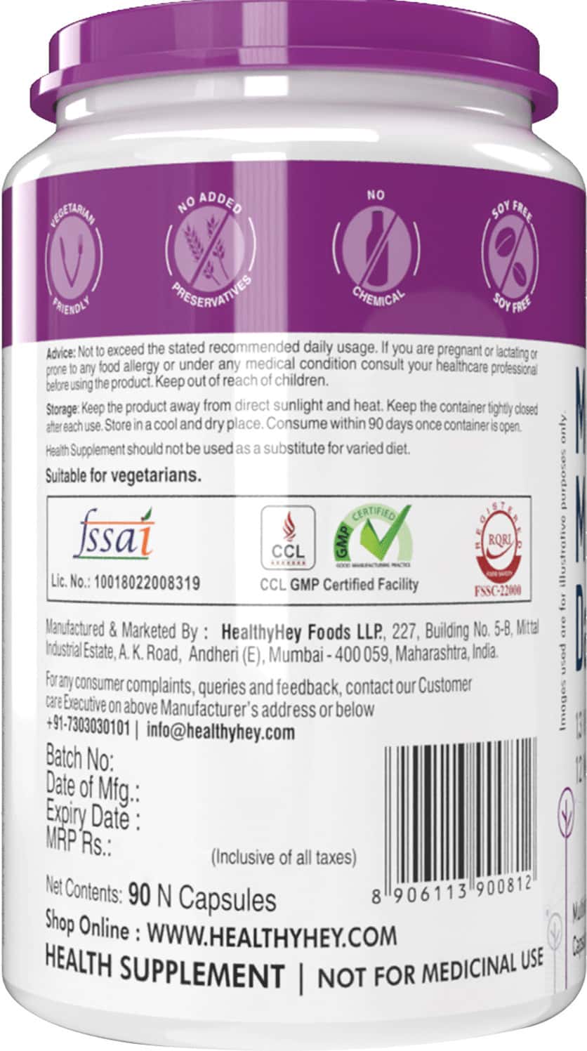 Buy HEALTHYHEY NUTRITION MULTI VITAMIN FOR MEN MULTIVIT DAILY 90