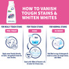 Vanish White Chlorine Bleach Free Detergent Liquid 800Ml