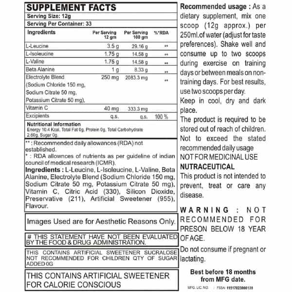Bigflex Prime Bcaa Cola Fizz (400 Gm)