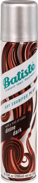 Batiste Instant Hair Refresh Dry Shampoo Plus With A Hint Of Colour Divine Dark - 200Ml