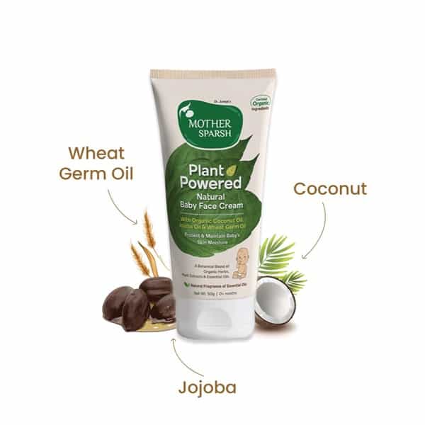 Mother Sparsh Plant Powered Natural Baby Face Cream 50G