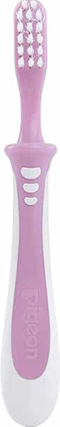 Pigeon Training Toothbrush - Lesson 3 Pink (En)