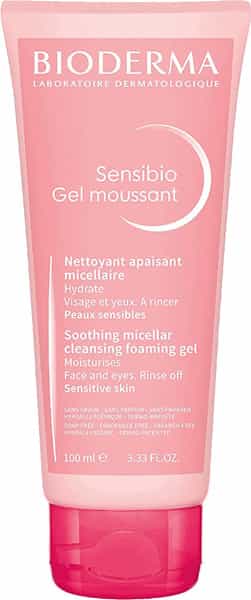 Bioderma Sensibio Gentle Soothing Micellar Cleansing Foaming Gel For Sensitive Skin 100Ml