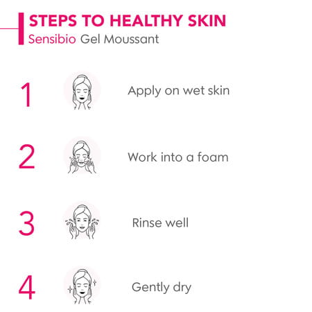 Bioderma Sensibio Gentle Soothing Micellar Cleansing Foaming Gel For Sensitive Skin 100ml