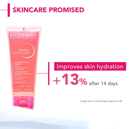 Bioderma Sensibio Gentle Soothing Micellar Cleansing Foaming Gel For Sensitive Skin 100ml