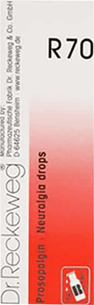 Dr. Reckeweg R 70 Neuralgia And Nerve Drops 22 Ml