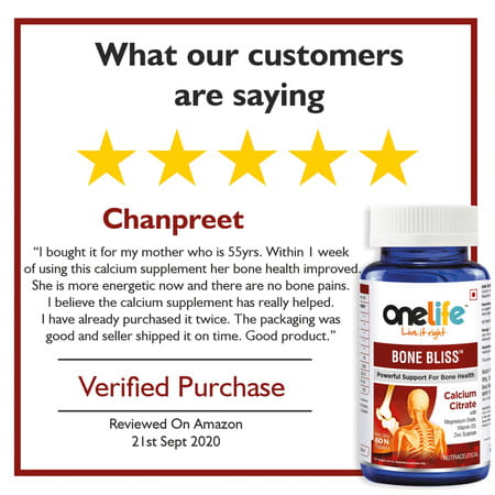 Onelife Bone Bliss - 60 Tablets