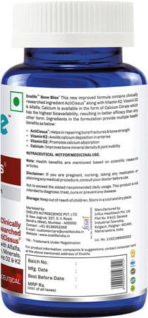 Onelife Bone Bliss - 60 Tablets