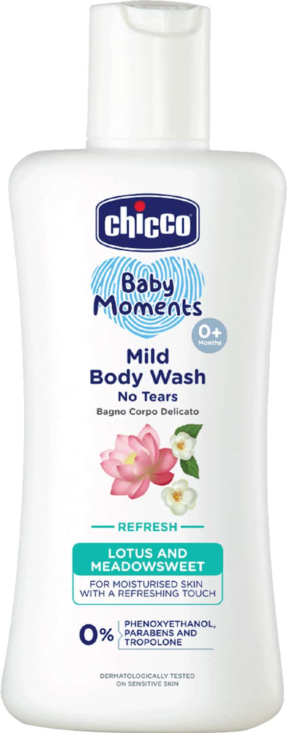 Buy CHICCO BABY MOMENTS MILD BODY WASH REFRESH NO TEARS FOR SOFT