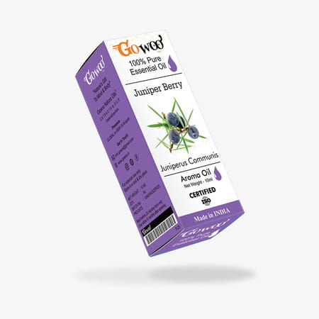 Pack Of 2 Juniper Berry Essential Oil & Black Cumin Carrier Oil - 100% Pure & Natural Oil