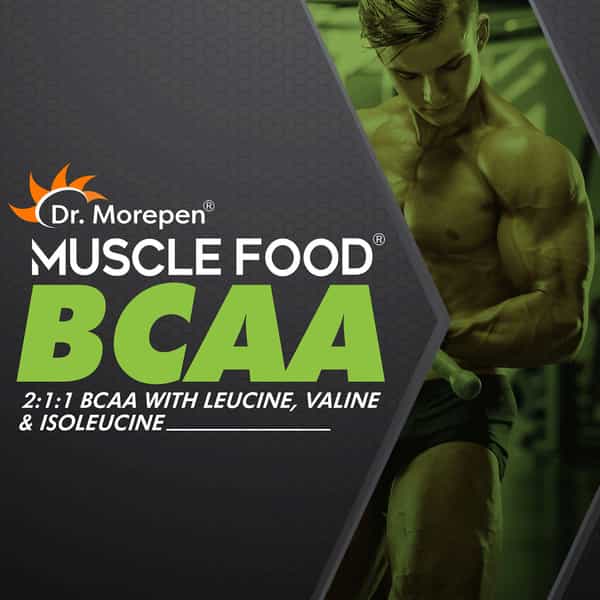 Dr. Morepen Muscle Food Bcaa For Lean Muscle & Strength Pineapple Play - 250G